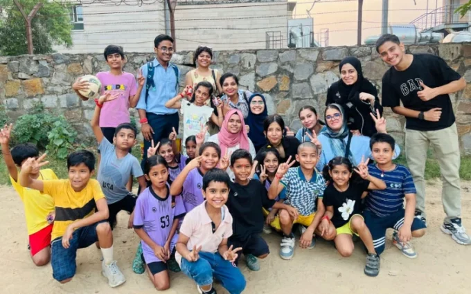 Volunteer with Udaykriti Foundation